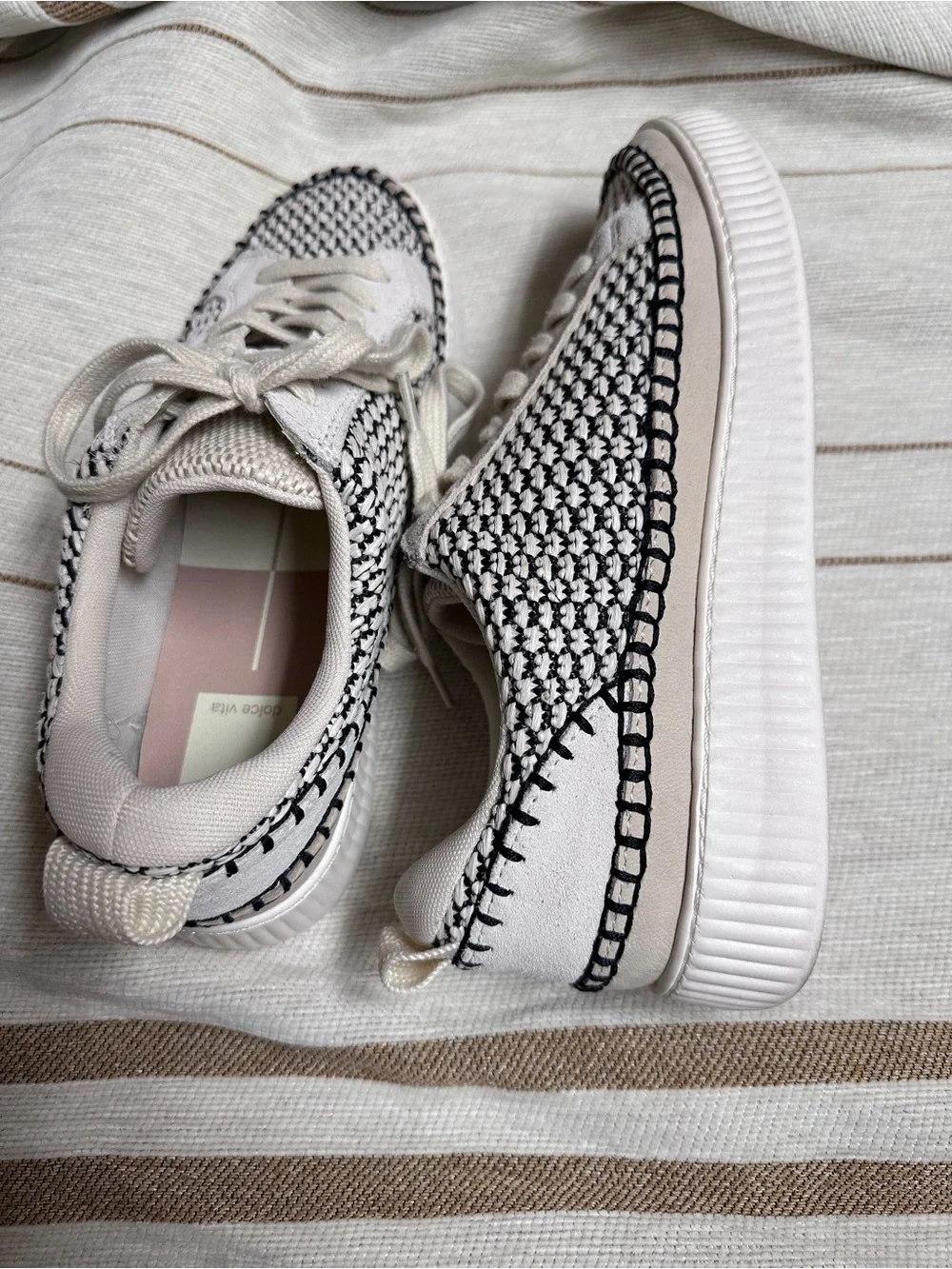 Dolce Vita woven cream